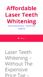 Mobile Screenshot of 20minuteteethwhitening.com